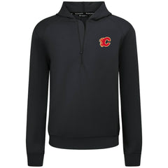 Calgary Flames - Levelwear Technic Quarter-Zip Pullover Hoodie Black