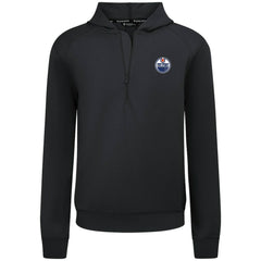 Edmonton Oilers - Levelwear Technic Quarter-Zip Pullover Hoodie Black
