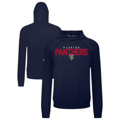 Florida Panthers - Levelwear Mandate Carve Tri-Blend Pullover Hoodie Navy