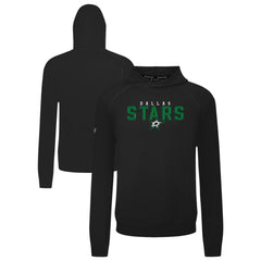 Dallas Stars - Levelwear Mandate Carve Tri-Blend Pullover Hoodie Black
