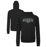 Los Angeles Kings - Levelwear Mandate Carve Tri-Blend Pullover Hoodie Black