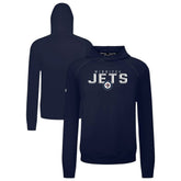 Winnipeg Jets - Levelwear Mandate Carve Tri-Blend Pullover Hoodie Navy