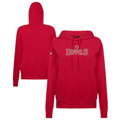 New Jersey Devils - Levelwear Women's Adorn Journey Pullover Hoodie Red