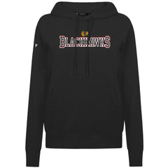 Chicago Blackhawks Levelwear Women's Adorn Journey Pullover Hoodie Black