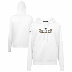 San Jose Sharks - Levelwear Women's Adorn Journey Pullover Hoodie White