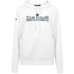 Toronto Maple Leafs - Levelwear Women's Adorn Journey Pullover Hoodie White