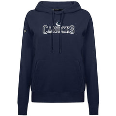 Vancouver Canucks - Levelwear Women's Adorn Journey Pullover Hoodie Navy