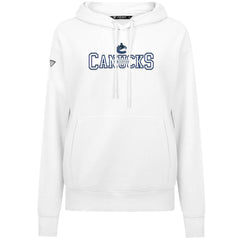 Vancouver Canucks - Levelwear Women's Adorn Journey Pullover Hoodie White