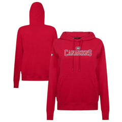 Montreal Canadiens - Levelwear Women's Adorn Journey Pullover Hoodie Red