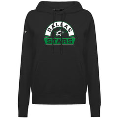 Dallas Stars - Levelwear Women's Adorn Banner Arch Pullover Hoodie Black