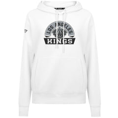 Los Angeles Kings - Levelwear Women's Adorn Banner Arch Pullover Hoodie White