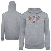 Edmonton Oilers - Levelwear Podium Carve Pullover Hoodie Gray
