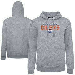 Edmonton Oilers - Levelwear Podium Carve Pullover Hoodie Gray