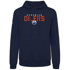 Edmonton Oilers - Levelwear Podium Carve Pullover Hoodie Navy