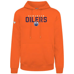 Edmonton Oilers - Levelwear Podium Carve Pullover Hoodie Orange
