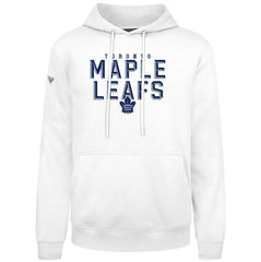 Toronto Maple Leafs - Levelwear Podium Carve Pullover Hoodie White