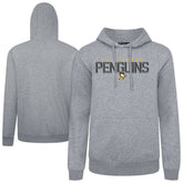 Pittsburgh Penguins Levelwear Podium Carve Pullover Hoodie Gray
