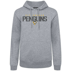 Pittsburgh Penguins Levelwear Podium Carve Pullover Hoodie Gray