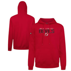 New Jersey Devils - Levelwear Podium Carve Pullover Hoodie Red