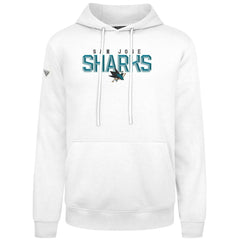 San Jose Sharks - Levelwear Podium Carve Pullover Hoodie White