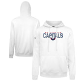 Washington Capitals Levelwear Podium Carve Pullover Hoodie White