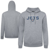 Winnipeg Jets - Levelwear Podium Carve Pullover Hoodie Gray