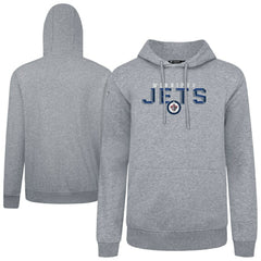 Winnipeg Jets - Levelwear Podium Carve Pullover Hoodie Gray