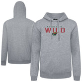 Minnesota Wild - Levelwear Podium Carve Pullover Hoodie Gray