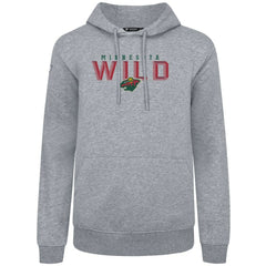 Minnesota Wild - Levelwear Podium Carve Pullover Hoodie Gray
