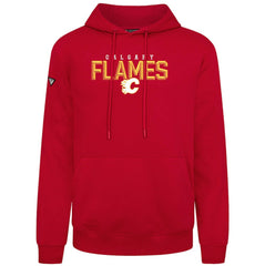 Calgary Flames - Levelwear Podium Carve Pullover Hoodie Red