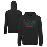 Minnesota Wild - Levelwear Youth Podium Monument Pullover Hoodie Black