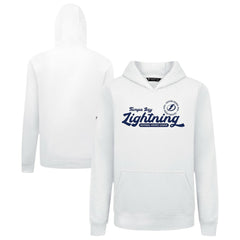 Tampa Bay Lightning - Levelwear Youth Podium Monument Pullover Hoodie White