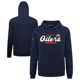 Edmonton Oilers - Levelwear Youth Podium Monument Pullover Hoodie Navy