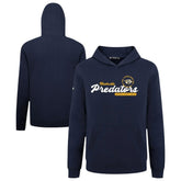 Nashville Predators - Levelwear Youth Podium Monument Pullover Hoodie Navy