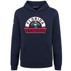 Florida Panthers - Levelwear Youth Podium Banner Arch Pullover Hoodie Navy