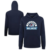 Colorado Avalanche - Levelwear Youth Podium Banner Arch Pullover Hoodie Navy