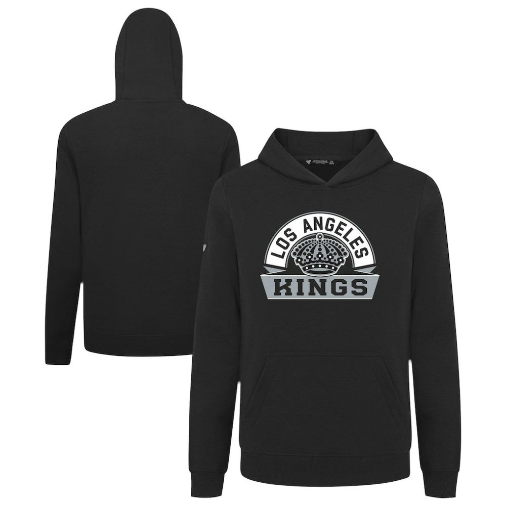 Los Angeles Kings - Levelwear Youth Podium Banner Arch Pullover Hoodie Black