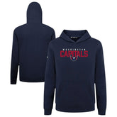 Washington Capitals Levelwear Youth Podium Carve Pullover Hoodie Navy