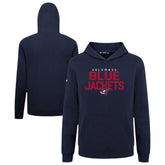 Columbus Blue Jackets - Levelwear Youth Podium Carve Pullover Hoodie Navy