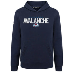 Colorado Avalanche - Levelwear Youth Podium Carve Pullover Hoodie Navy