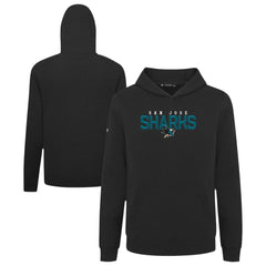 San Jose Sharks - Levelwear Youth Podium Carve Pullover Hoodie Black