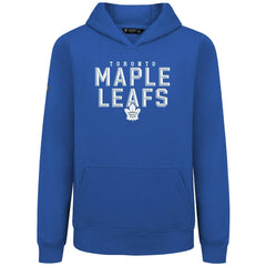 Toronto Maple Leafs - Levelwear Youth Podium Carve Pullover Hoodie Royal