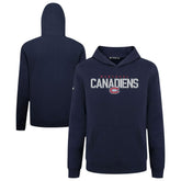 Montreal Canadiens - Levelwear Youth Podium Carve Pullover Hoodie Navy