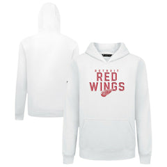 Detroit Red Wings - Levelwear Youth Podium Carve Pullover Hoodie White