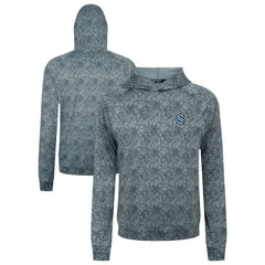 Seattle Kraken Levelwear Albatross Raglan Pullover Hoodie Gray