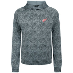 Detroit Red Wings - Levelwear Albatross Raglan Pullover Hoodie Gray