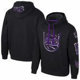 NBA - Sacramento Kings Stadium Essentials Unisex Elementized Pullover Hoodie - Black