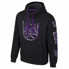 NBA - Sacramento Kings Stadium Essentials Unisex Elementized Pullover Hoodie - Black