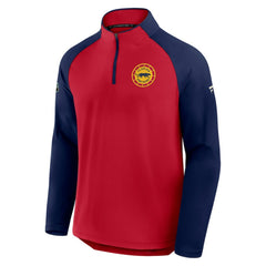Florida Panthers - Fanatics 2026 NHL Winter Classic Authentic Pro Quarter-Zip Bright Cardinal