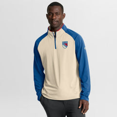 New York Rangers Fanatics 2026 NHL Winter Classic Authentic Pro Quarter-Zip Natural